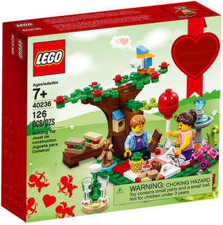 Romantic Valentine Picnic, 40236 Building Kit LEGO®   