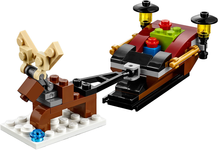 40287 Monthly Mini Build Set Sleigh - December