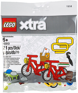 Bicycles polybag, 40313 Building Kit LEGO®   