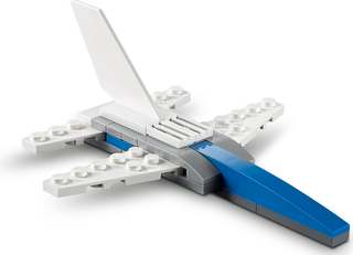 Monthly Mini Model Build Set - 2019 01 January, Jet Fighter polybag, 40321 Building Kit LEGO®   
