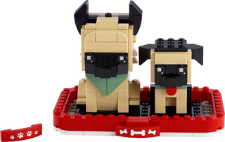 German Shepherd & Puppy, 40440 Building Kit LEGO®   