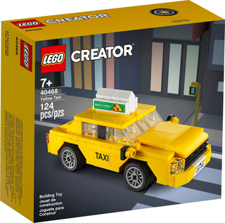 Yellow Taxi, 40468 Building Kit LEGO®   