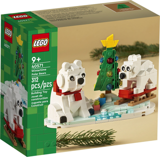 Wintertime Polar Bears, 40571 Building Kit LEGO®   