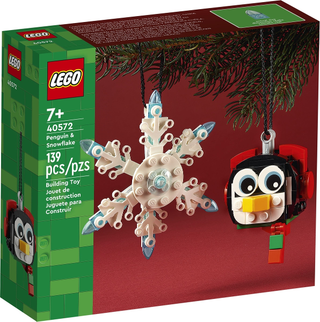 Penguin & Snowflake, 40572 Building Kit LEGO®   