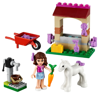 Olivia's Newborn Foal, 41003-1 Building Kit LEGO®   