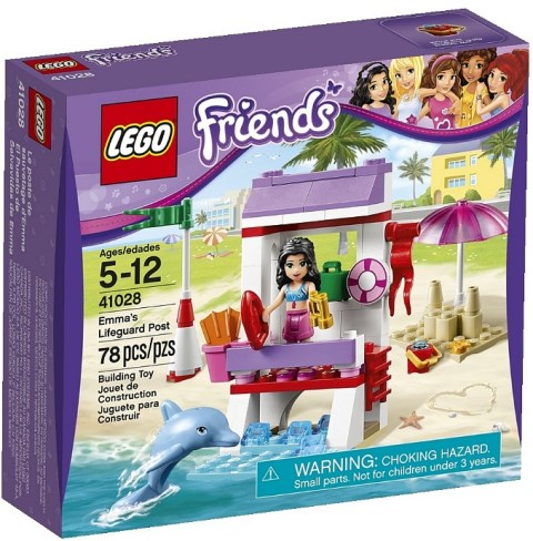 Emma's Lifeguard Post, 41028 Building Kit LEGO®   