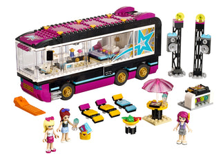 Pop Star Tour Bus, 41106-1 Building Kit LEGO®   