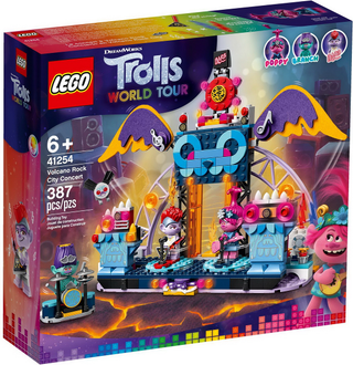 Trolls Volcano Rock City Concert 41254 Building Kit LEGO®   