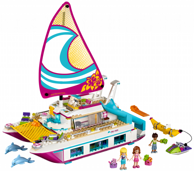 Sunshine Catamaran, 41317-1 Building Kit LEGO®   