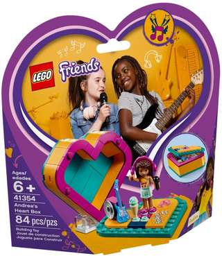 Andrea's Heart Box, 41354 Building Kit LEGO®   