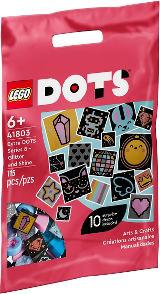 Extra Dots Series 8 - Glitter and Shine, 41803 Building Kit LEGO®   