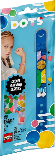 GO TEAM! DOTS Wrist band - 41911 Building Kit LEGO®   