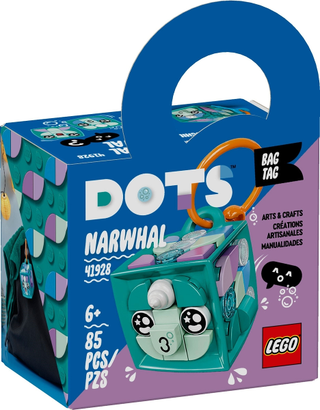 Narwhal - Bag Tag, 41928 Building Kit LEGO®   