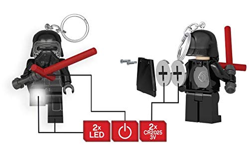 LEGO® Kylo Ren Keychain LED Light 3”