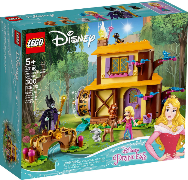 Aurora's Forest Cottage, 43188 Building Kit LEGO®   