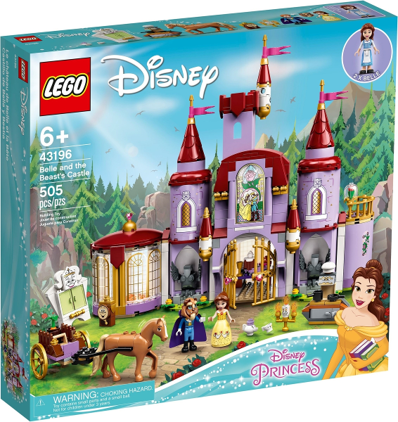Belle and the Beast's Castle, 43196-1 Building Kit LEGO®   
