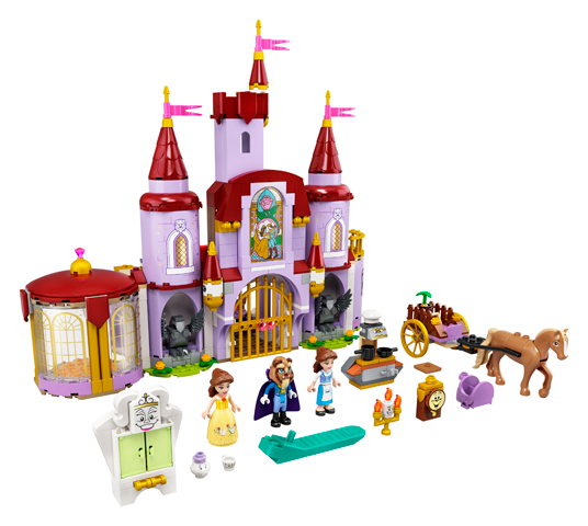 Belle and the Beast's Castle, 43196-1 Building Kit LEGO®   