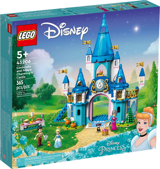 Cinderella and Prince Charming's Castle, 43206 Building Kit LEGO®   