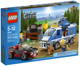 Police Dog Van, 4441 Building Kit LEGO®   