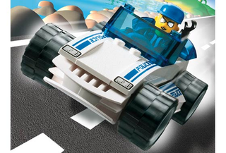 Speedy Police Car, 4666 Building Kit LEGO®   