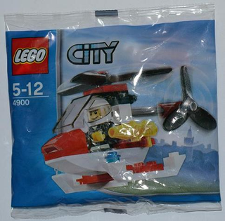 Fire Helicopter polybag 4900 Building Kit LEGO®   