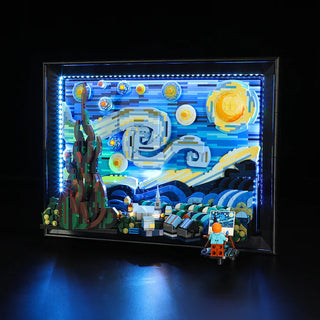 Light Kit For Vincent van Gogh - The Starry Night, 21333 Light up kit lightailing   