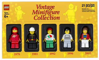Vintage Minifigure Collection Vol. 1 - 2012 Edition, 5000437 Building Kit LEGO®   
