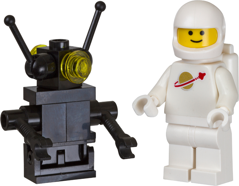 Lego Spaceman Side Classic Spaceman Minifigure, 5002812 – Atlanta Brick Co