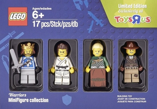 Minifigure Collection, Warriors (TRU Exclusive), 5004422 Building Kit LEGO®   