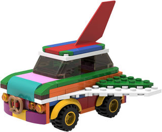 Rebuildable Flying Car, 6387807-1 Building Kit LEGO®   
