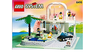 Poolside Paradise, 6416 Building Kit LEGO®   