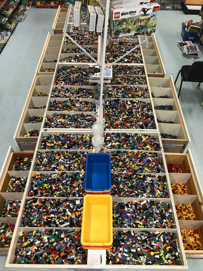 Random bulk LEGO® pieces: Sold by the pound.