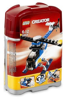 Mini Helicopter, 5864-1 Building Kit LEGO®   
