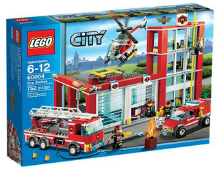 Fire Station, 60004 Building Kit LEGO®   
