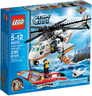 Coast Guard Helicopter, 60013-1 Building Kit LEGO®   