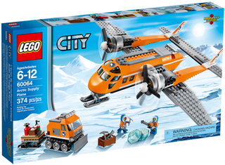 Arctic Supply Plane, 60064 Building Kit LEGO®   