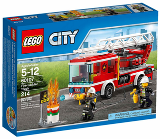 Fire Ladder Truck, 60107-1 Building Kit LEGO®   