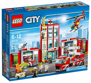 Fire Station, 60110 Building Kit LEGO®   