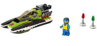Race Boat, 60114 Building Kit LEGO®   