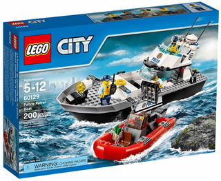 Police Patrol Boat, 60129 Building Kit LEGO®   
