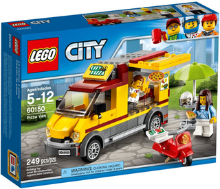 Pizza Van, 60150-1 Building Kit LEGO®   