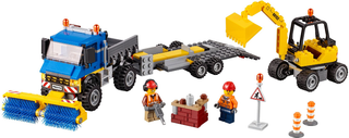 Sweeper & Excavator, 60152 Building Kit LEGO®   