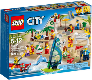 People Pack - Fun at the Beach Set, 60153 Building Kit LEGO®   