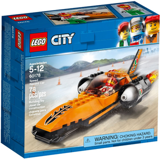 Speed Record Car, 60178 Building Kit LEGO®   
