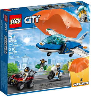 Sky Police Parachute Arrest, 60208 Building Kit LEGO®   