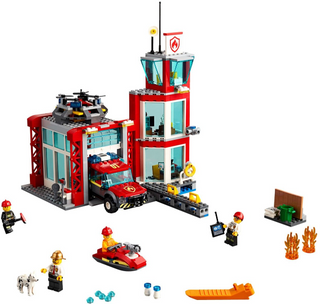 Fire Station, 60215 Building Kit LEGO®   
