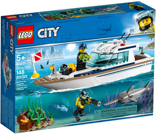 Diving Yacht, 60221-1 Building Kit LEGO®   