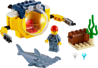 Ocean Mini-Submarine, 60263 Building Kit LEGO®   