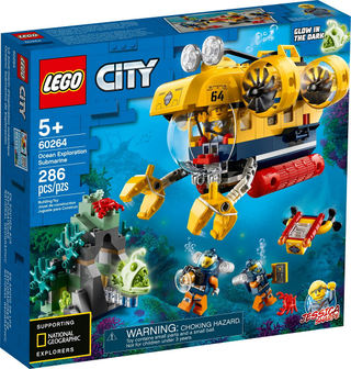 Ocean Exploration Submarine, 60264-1 Building Kit LEGO®   