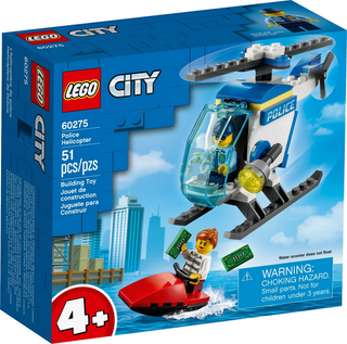 Police Helicopter, 60275 Building Kit LEGO®   